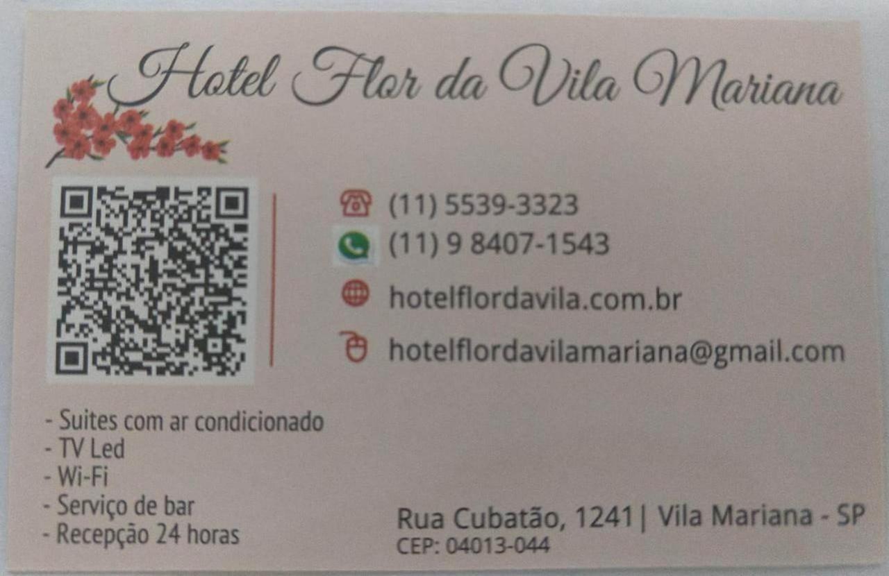 Hotel Flor Da Vila Mariana เซาเปาโล ภายนอก รูปภาพ